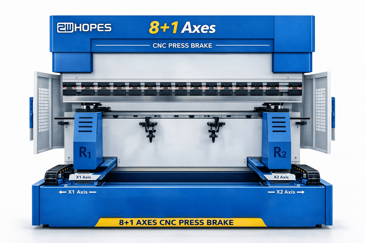 EPB Direct Drive 8+1 axes configuration