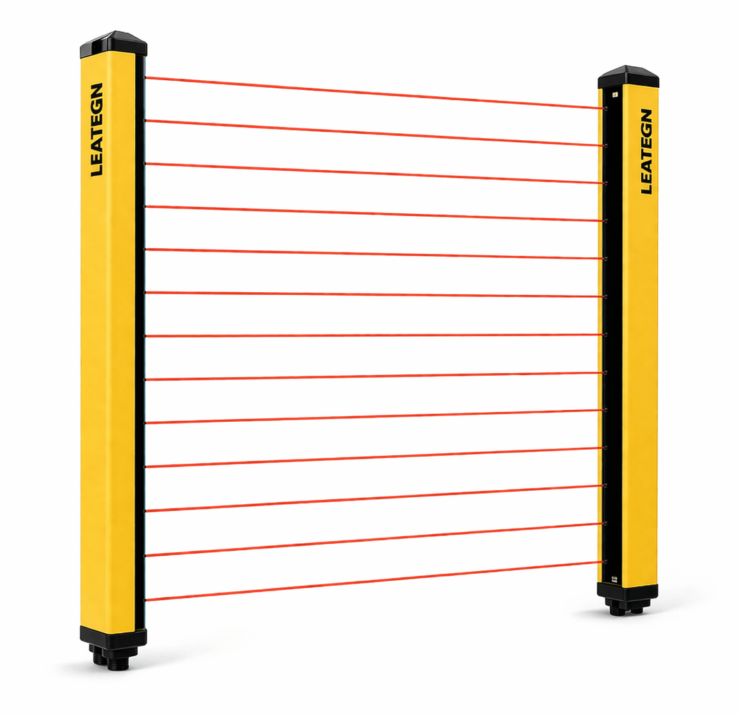 Safety light curtain on TPB NC